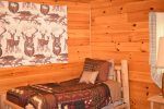 Blue Ridge Cabin Rentals- alternate view of twin bedroom